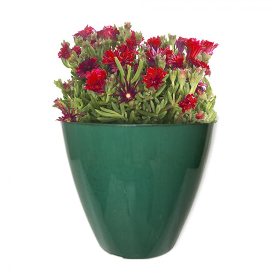 12.8" Brushed Egg Planter