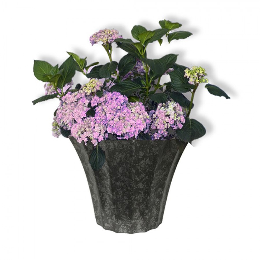 14.5” Antique Fluted Planter