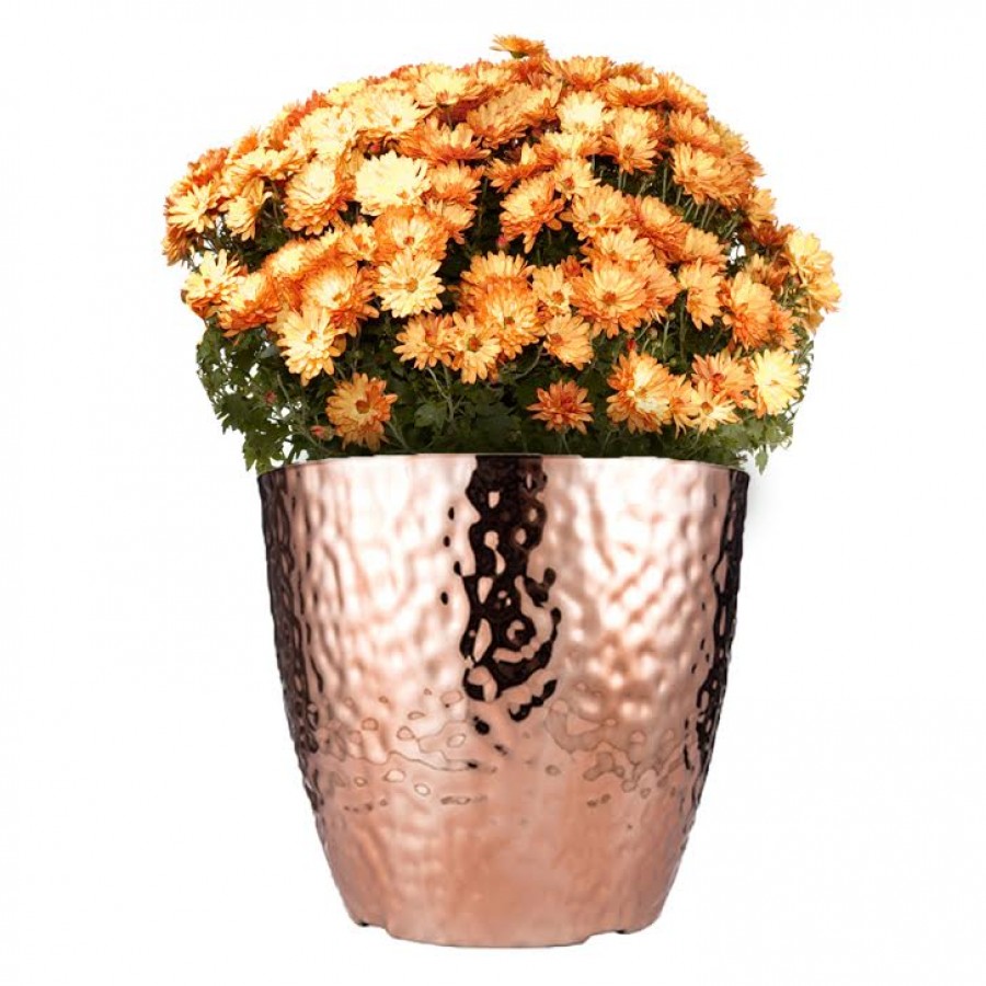 16” Hammered Accent Planter